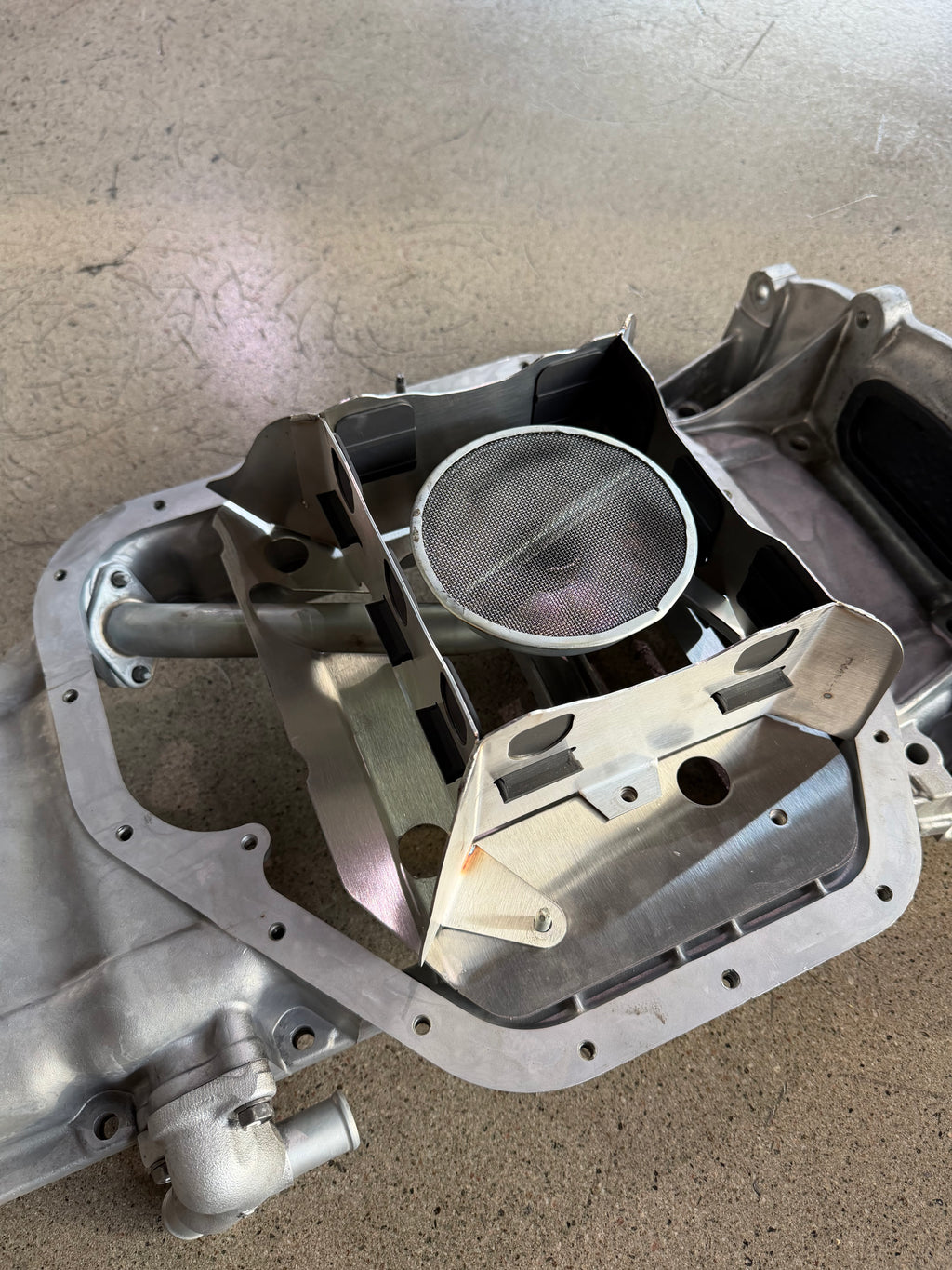 XPRT PRO 2JZ Rear Sump Oil Pan Baffle Plate kit