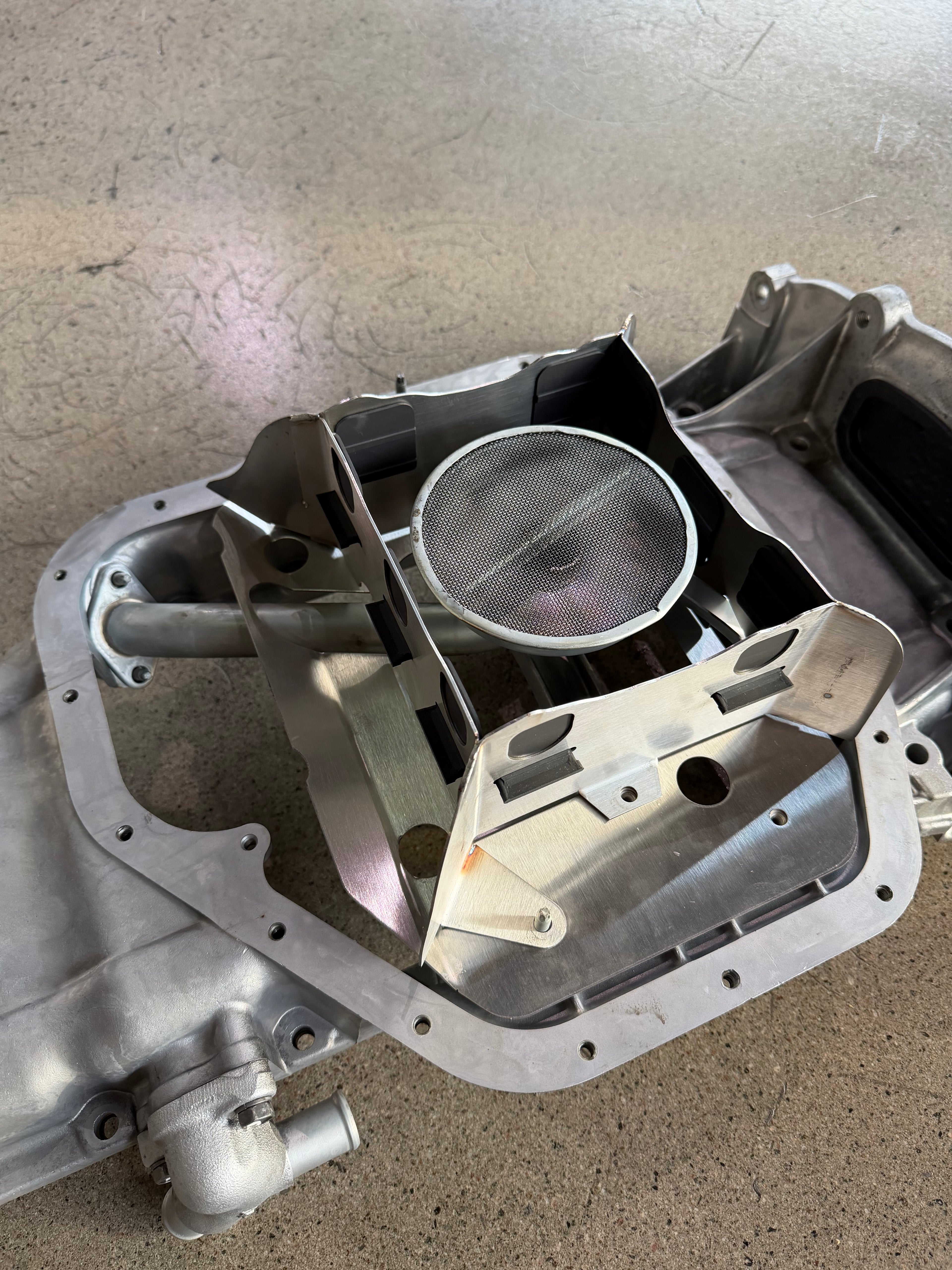 XPRT PRO 2JZ Rear Sump Oil Pan Baffle Plate kit